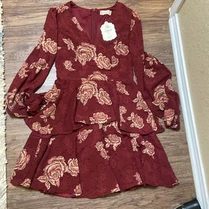 Size Small, long sleeve dress